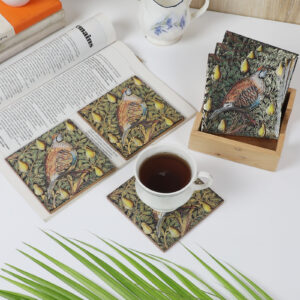 Forest Melody Coaster with Stand (Set of 6)